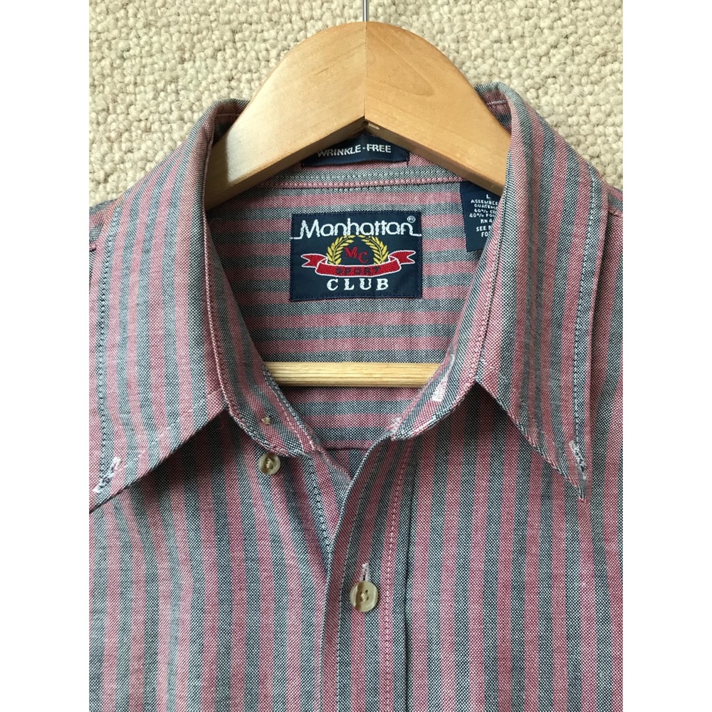 Striped Button Down Dress Shirt - Picture 2 of 4